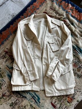 rag & bone Ivory Jacket Utility Style